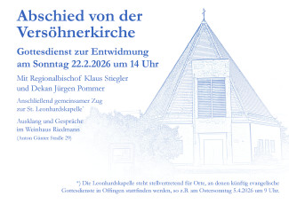 Einladung Entwidmung