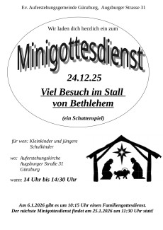 MInigottesdienst