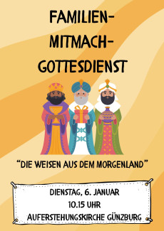 Familien-MItmach-Gottesdienst